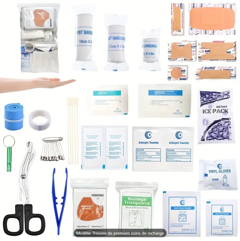 LightOnMe™ Outdoor First Aid Kit, Waterproof Bag