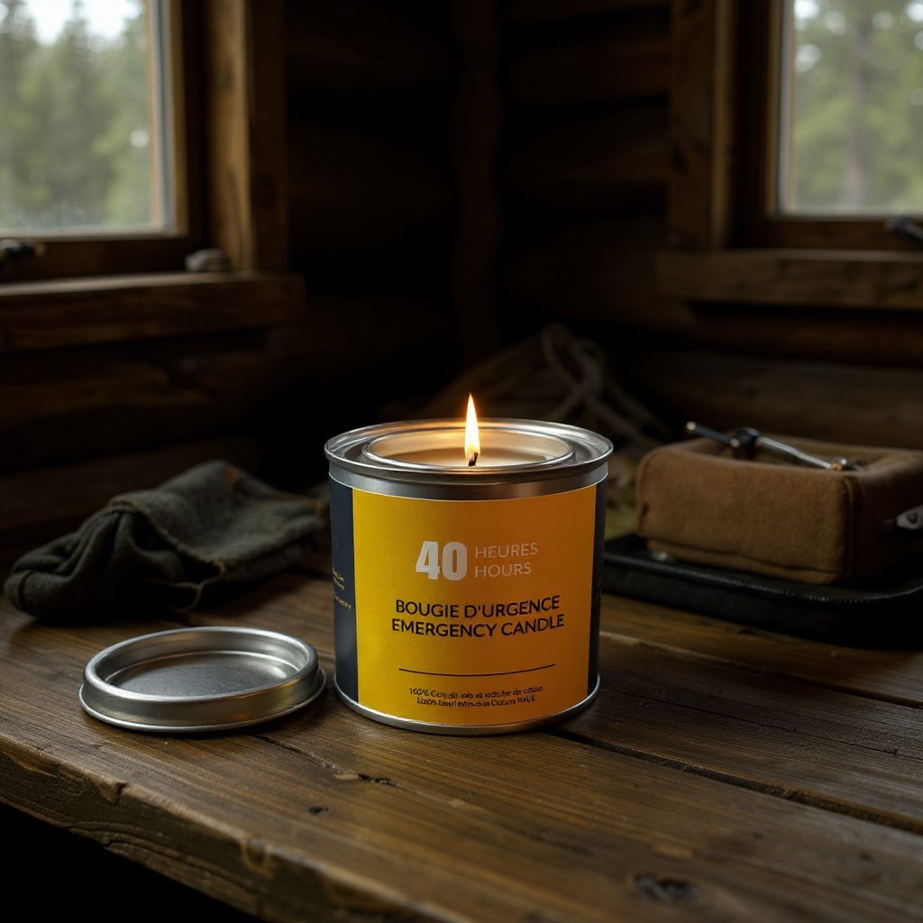 Bougie d'Urgence de 40 Heures - Pack de 6