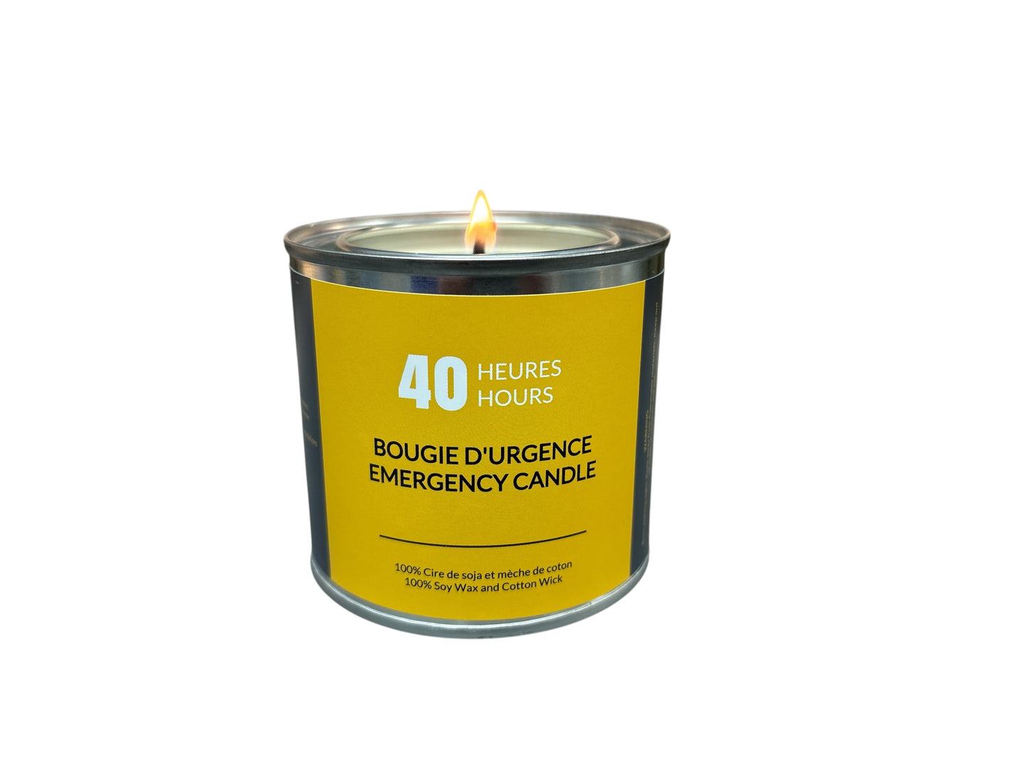 Bougie d'Urgence de 40 Heures - Pack de 6