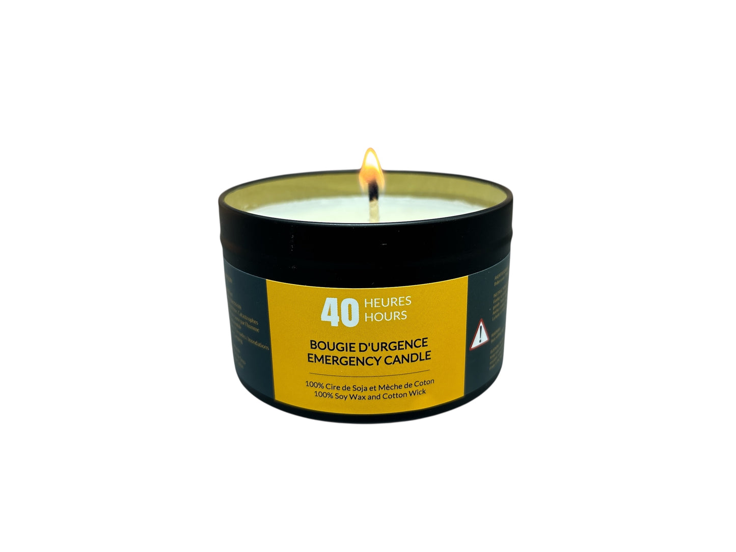 Bougie d'Urgence de 40 Heures - Pack de 6