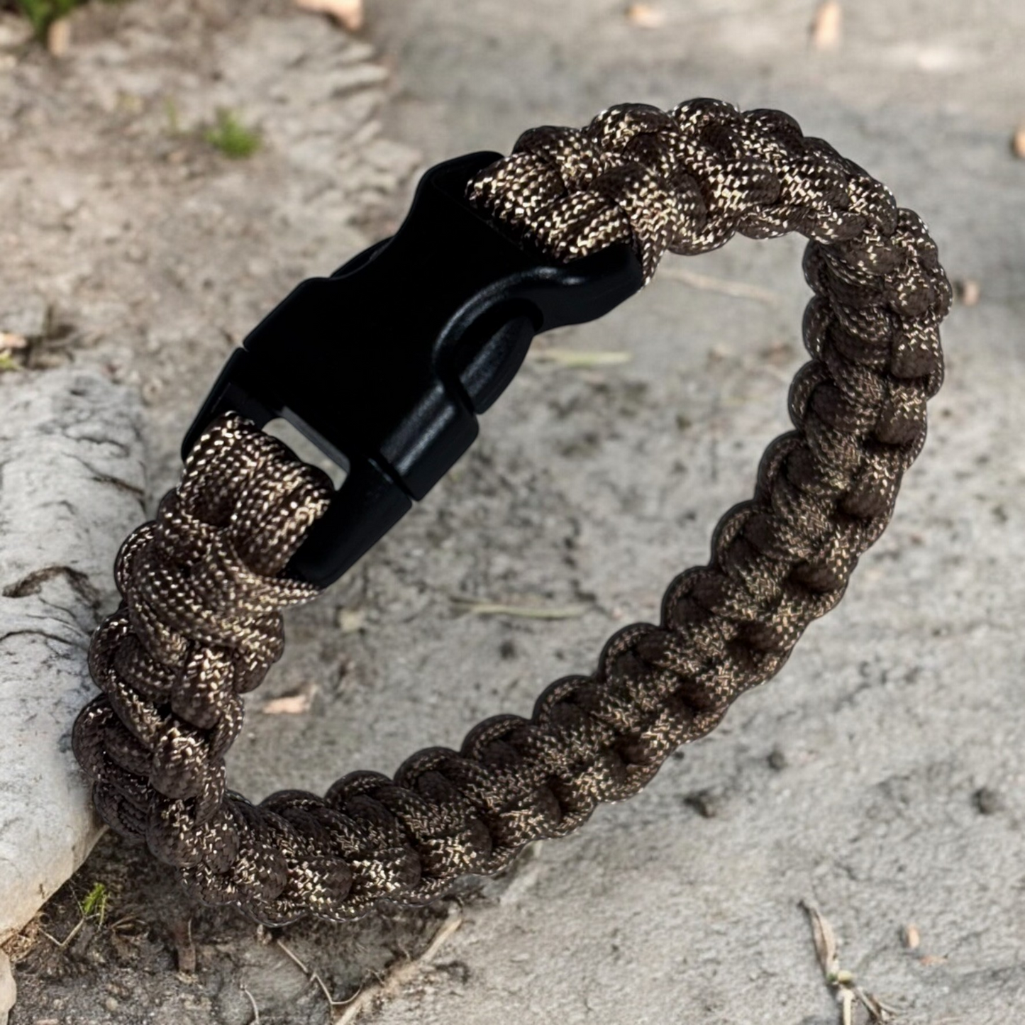 Bracelet de Survie en Paracorde (Sable)