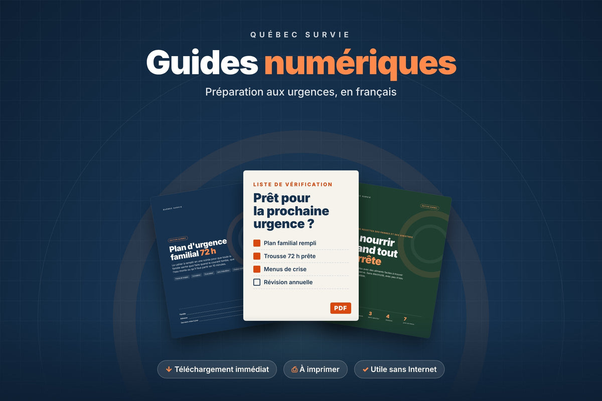 Guides de survie en français (PDF)