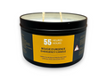 Chandelle de Survie 55 heures - 16 oz - Black Tin