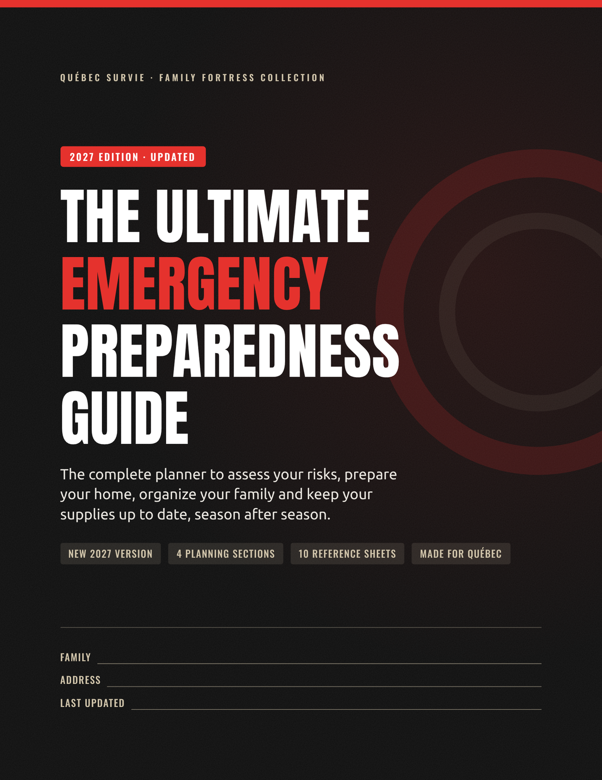 The Ultimate Emergency Preparedness Guide 2027 – English edition cover
