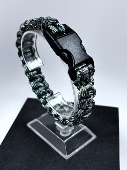 Bracelet en paracorde Cobra (Vert Camo)