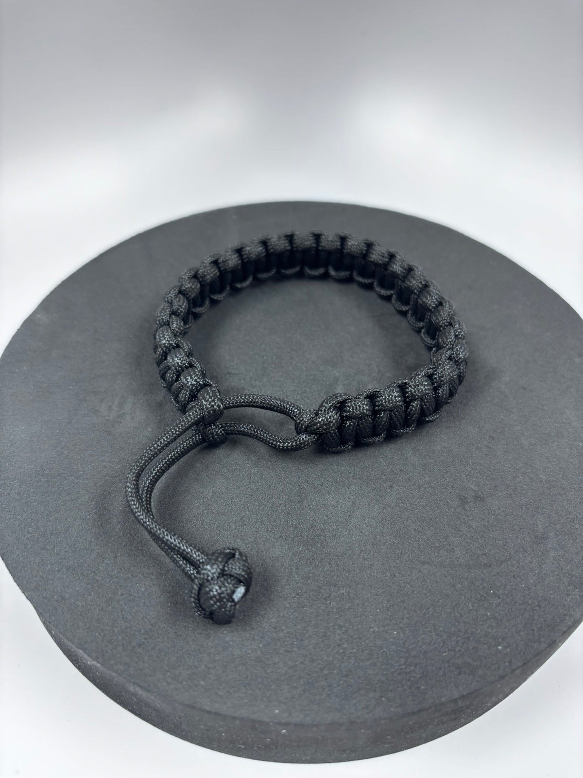 Bracelet de survie en paracorde réglable noir