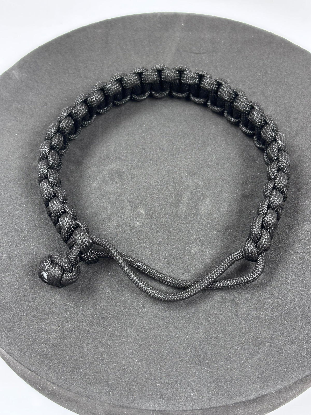 Bracelet de survie en paracorde réglable noir
