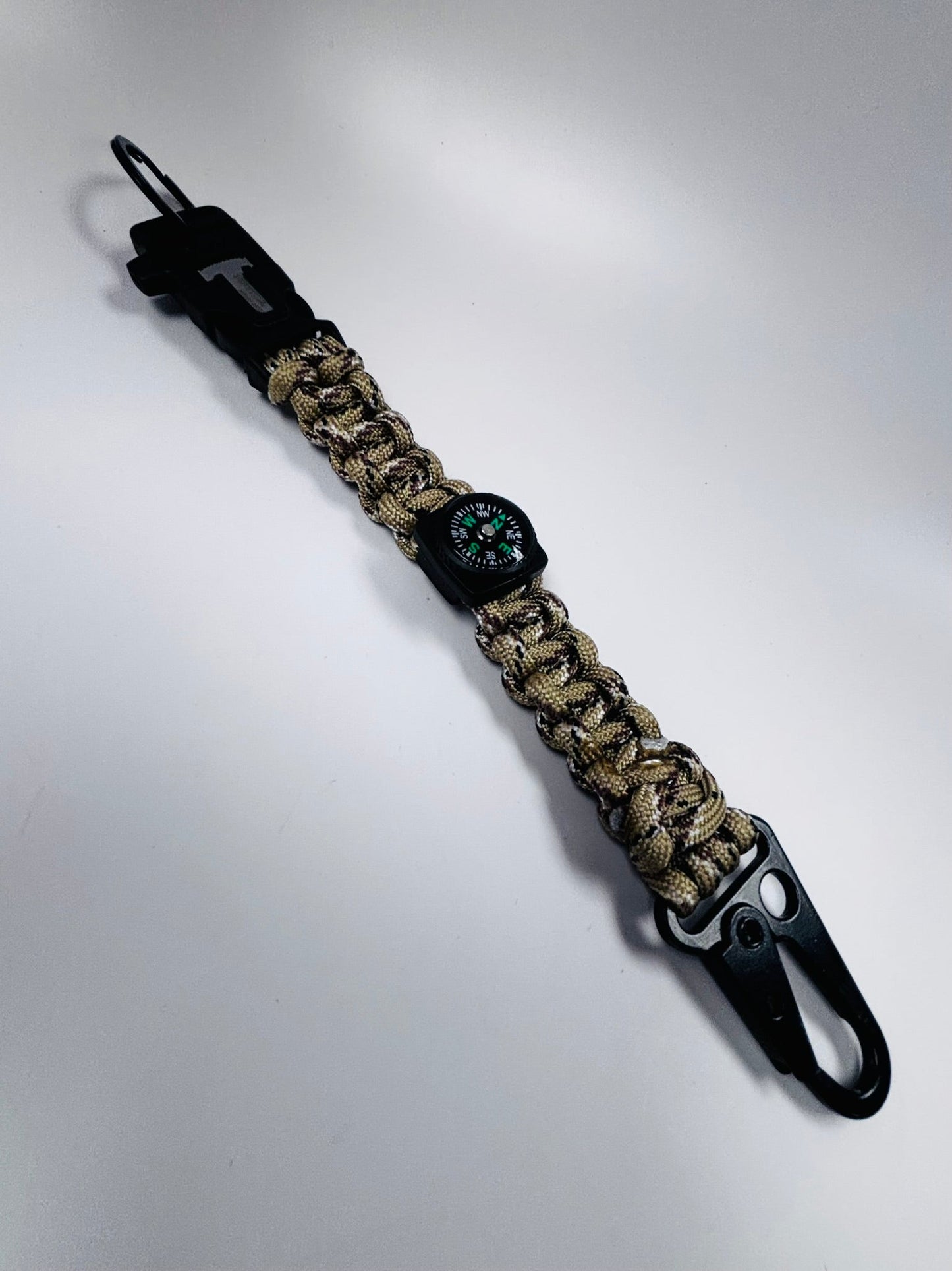 Porte-clés en paracorde Punisher (Sahara)