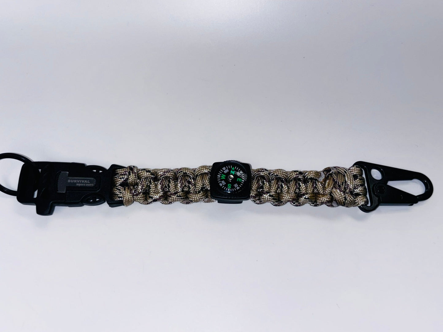 Porte-clés en paracorde Punisher (Sahara)