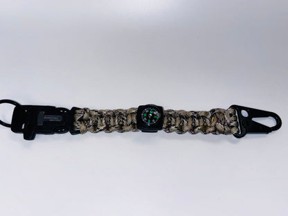 Porte-clés en paracorde Punisher (Sahara)