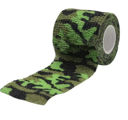 Bandage élastique auto-adhésif style camouflage