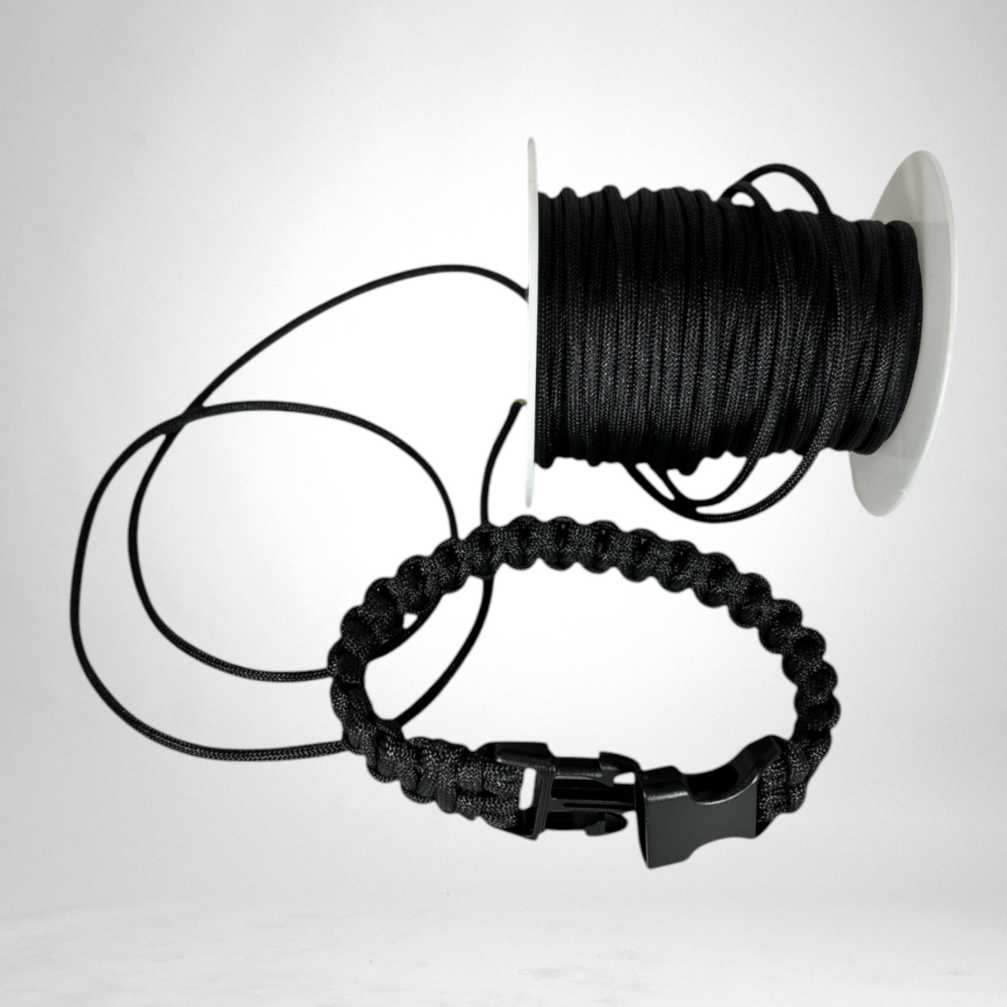 Bracelet en Paracorde (Noir)