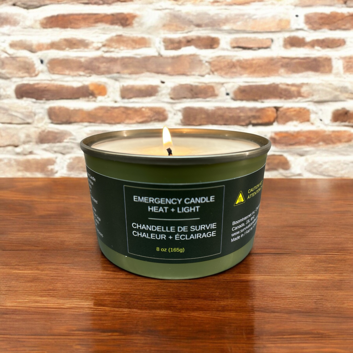 Bougie d'urgence 35 heures - 8 oz Ezo Can