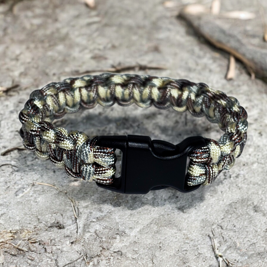 Bracelet en Paracorde (Camouflage Désert)