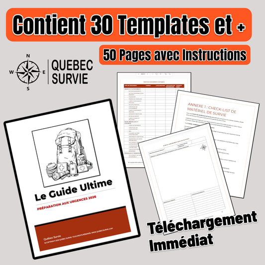 Guide Ultime - Préparation aux Urgences 2026 - Francais