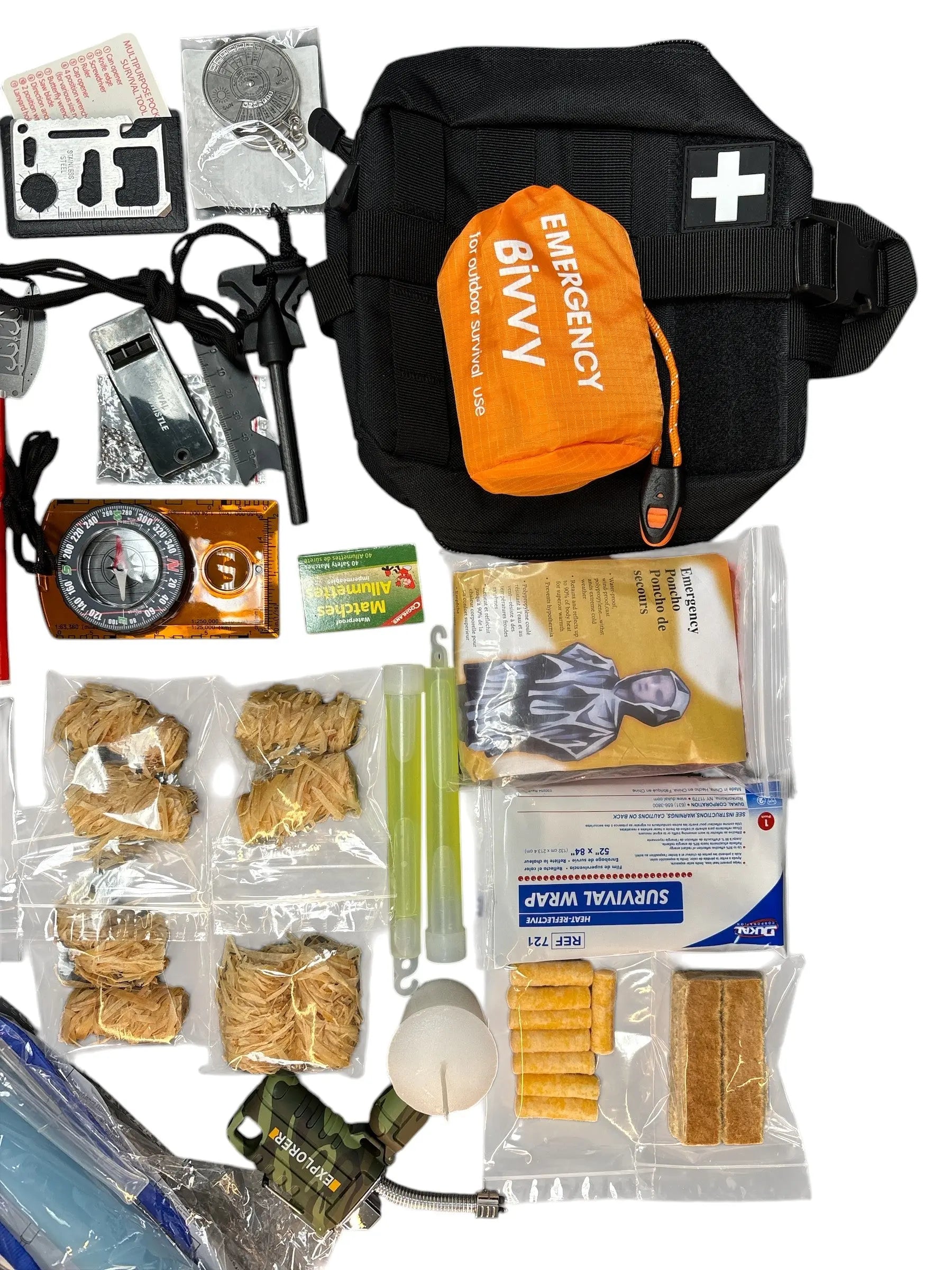 ULTIMATE SURVIVAL KIT 48-in-1 Québec Survie