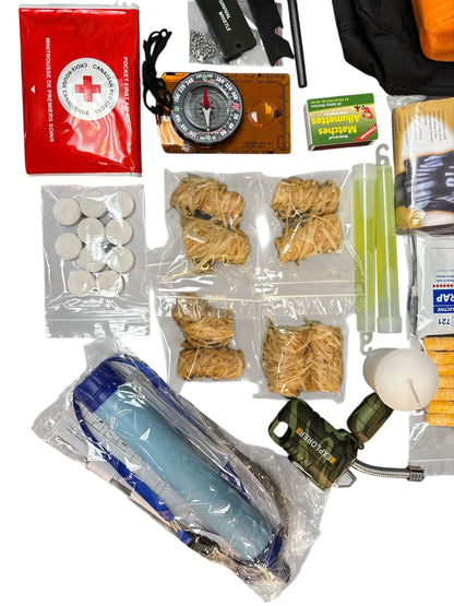 ULTIMATE SURVIVAL KIT 48-in-1 Québec Survie