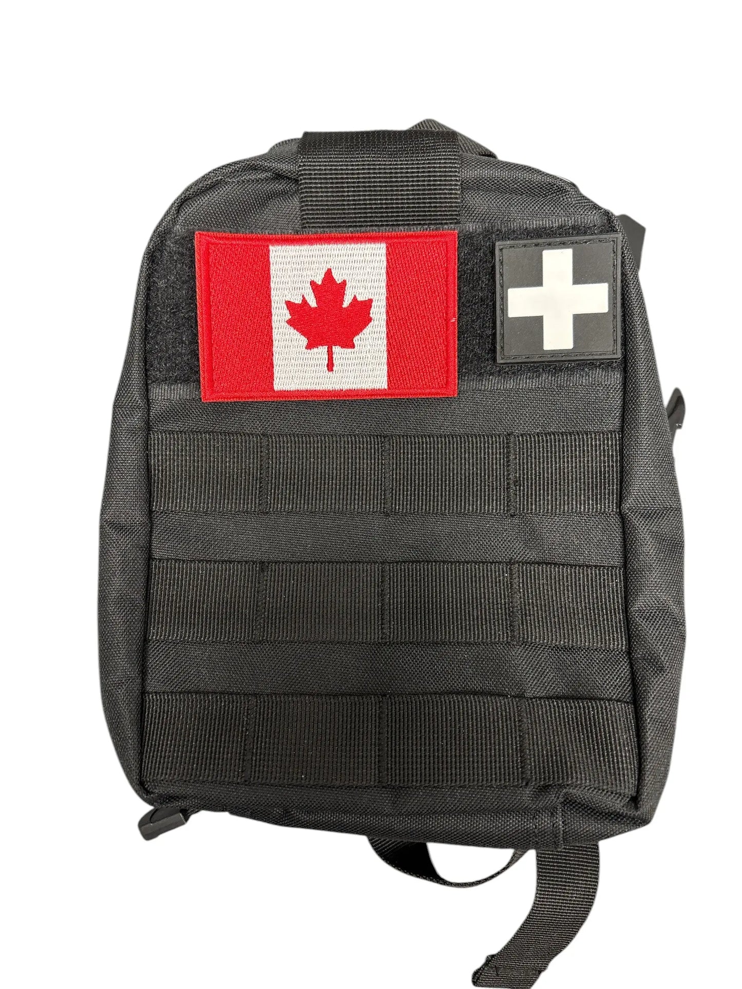 Tactical Molle Pouch, First Aid Bag - Black (Compact) Québec Survie