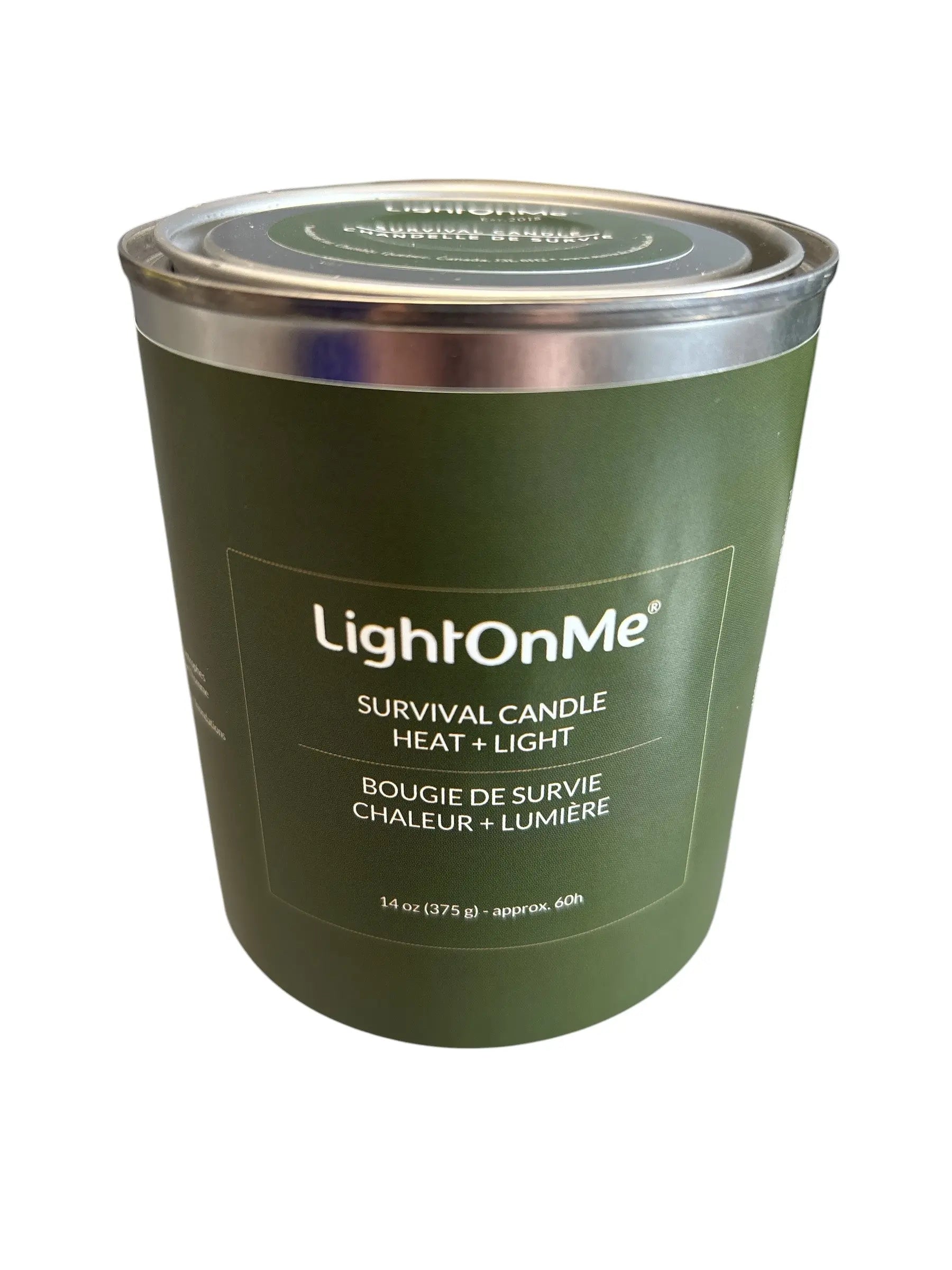 60 Hour Paint Can Style Candle for Emergency LightOnMe Candles