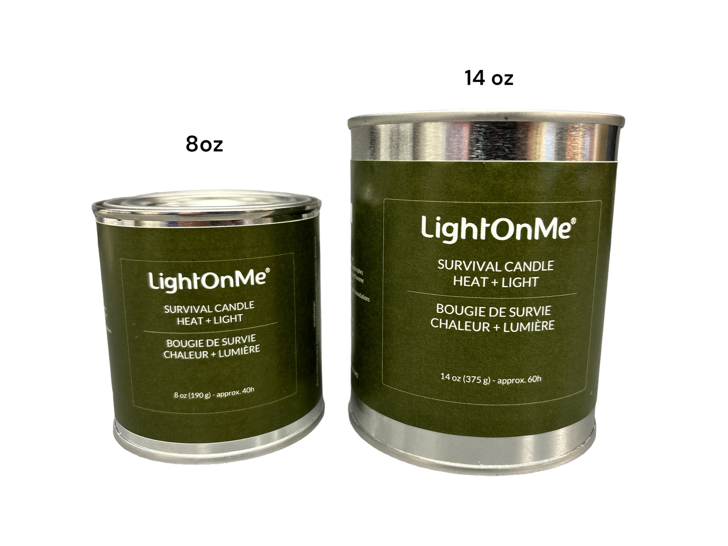 60 Hour Paint Can Style Candle for Emergency LightOnMe Candles