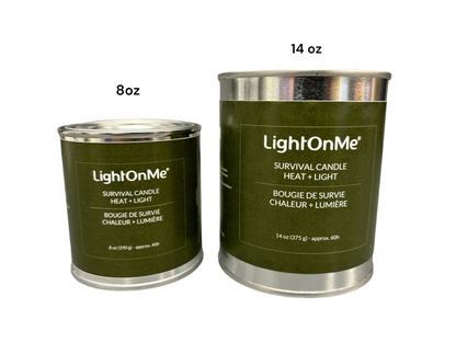 40 Hour Paint Can Style Candle for Emergency LightOnMe Candles