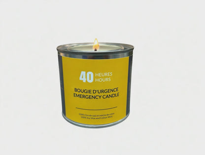 Bougie d'Urgence de 40 Heures - Pack de 6
