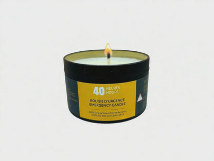 Bougie d'Urgence de 40 Heures - Pack de 6